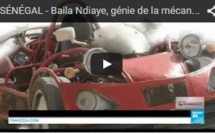 SÉNÉGAL : Baila Ndiaye, génie de la mécanique, construit une voiture avec des pièces de récupération