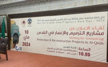 Lancement des projets de reconstruction et de restauration à la ville Sainte d’Al Qods