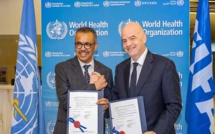 La FIFA et l’OMS lancent une campagne internationale de sensibilisation aux commotions cérébrales La FIFA et l’OMS lancent une campagne internationale de sensibilisation aux commotions cérébrales