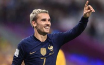 Antoine Griezmann.  Héros bleu "chouchou" de Deschamps et des Français Antoine Griezmann.  Héros bleu "chouchou" de Deschamps et des Français