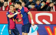 Le FC Barcelone dynamite Séville et revient à deux points du Real Le FC Barcelone dynamite Séville et revient à deux points du Real