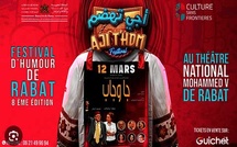 La pièce théâtrale "Jaw Jab" ouvre le bal de la 8ème édition du Festival d'humour de Rabat La pièce théâtrale "Jaw Jab" ouvre le bal de la 8ème édition du Festival d'humour de Rabat