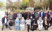 Inauguration de la bibliothèque "Dépose un livre, emprunte un livre" à Oued Zem Inauguration de la bibliothèque "Dépose un livre, emprunte un livre" à Oued Zem