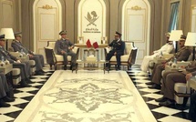 Visite de travail de l'Inspecteur Général des FAR à l'Etat de Qatar