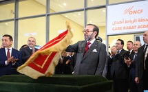 SM le Roi lance à Rabat les travaux de réalisation de la Ligne à grande vitesse Kénitra-Marrakech