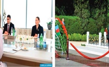 SAR la Princesse Lalla Hasnaa rencontre la Première Dame de la République d’Azerbaïdjan et visite à Bakou l’Allée d’Honneur et l’Allée des martyrs