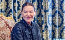 SAR la Princesse Lalla Hasnaa visite à Bakou le Centre International du Mugham