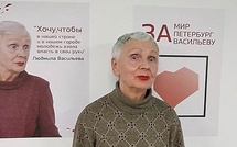 Lioudmila Vassilieva , l’octogénaire face à ses juges pour avoir demandé "la paix"