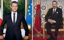 Le Président français S.E.M Emmanuel Macron salue l’engagement “fort” et “clair” de SM le Roi Mohammed VI pour le développement d’une économie bleue en Afrique Le Président français S.E.M Emmanuel Macron salue l’engagement “fort” et “clair” de SM le Roi Mohammed VI pour le développement d’une économie bleue en Afrique