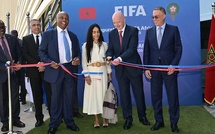 Inauguration au complexe Mohammed VI de football du bureau Afrique de la FIFA Inauguration au complexe Mohammed VI de football du bureau Afrique de la FIFA