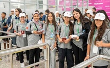 Arrivée à Casablanca d'enfants maqdessis pour participer à la 16ème édition des colonies de vacances