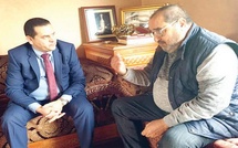 Le ministre des A.E du gouvernement libyen salue la profondeur des relations entre les deux partis et l’invite à visiter la Libye