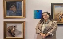 Arts plastiques : Le cheval dans la palette de Bouchra Samodi exposé à El Jadida