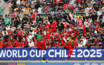 Les supporters marocains en liesse après la qualification des Lionceaux de l'Atlas en finale