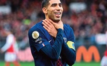 Doublé de Hakimi contre Brest, le PSG reprend la tête de la Ligue 1 Doublé de Hakimi contre Brest, le PSG reprend la tête de la Ligue 1