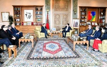 Nasser Bourita s’entretient avec une délégation de l’intergroupe parlementaire italien de “Soutien à l'initiative d'Autonomie au Sahara” Nasser Bourita s’entretient avec une délégation de l’intergroupe parlementaire italien de “Soutien à l'initiative d'Autonomie au Sahara”