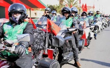Le Tour international de la Marche Verte à moto fait escale à Guelmim