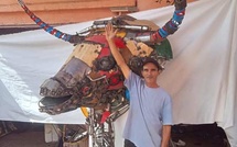 Le sculpteur Abdeljalil Ait Ben Laassel : Quand la ferraille retrouve une nouvelle vie