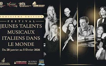 Nouvelle édition du Festival of Young Italian Musical Talents in the World