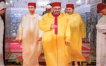 SM le Roi, Amir Al-Mouminine, préside au Palais Royal de Rabat une veillée religieuse en commémoration de Laylat Al-Qadr bénie