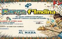 La 4ème édition de "Maroc, Terre de Cultures" célèbre le manga japonais avec "Manga F’lmdina"